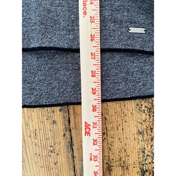 Calvin‎ Klein Womens Gray Cowl Neck Acrylic Sweater L Long Sleeve Lightweight - Picture 8 of 8